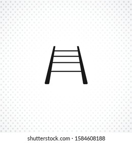 Railroad vector icon. Railroad vector icon. Railroad vector icon. 