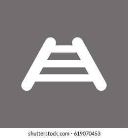 Railroad vector icon