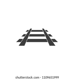 Railroads icon vector images