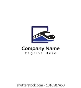  Railway Construction Company Logo Design