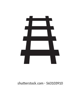 railway icon illustration isolated vector sign symbol