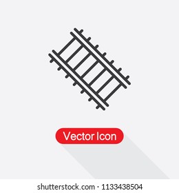 Railway Icon Vector Illustration Eps10