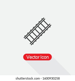 Railway Icon Vector Illustration Eps10