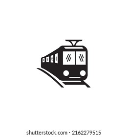 Railway  icon vector illustration logo design background.
