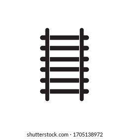 railway illustration logo vector design