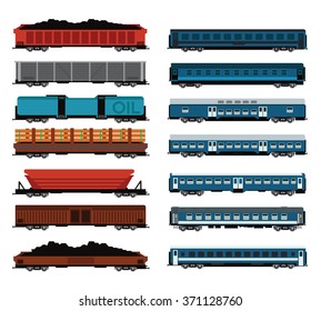 Railway Iron Ore,Coal,Wood,Goods,Oil,passenger,wagons. 