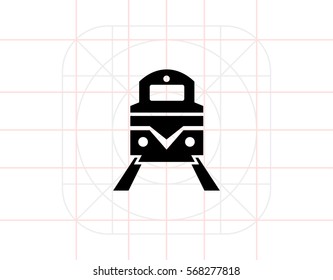 Railway simple icon