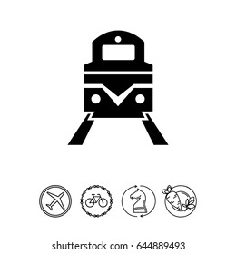 Railway simple icon