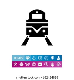 Railway simple icon