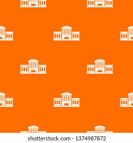 Railway station pattern vector orange for any web design best