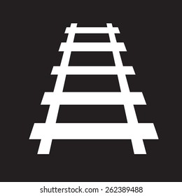 Railway track icon