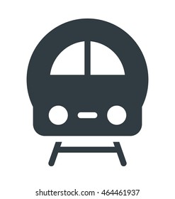 Railway Transportation Colored Vector Icon