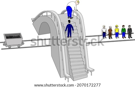 Railway trolley problem with a fat man