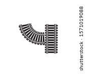 railway vector icon design template illustration