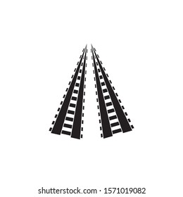 railway vector icon design template illustration
