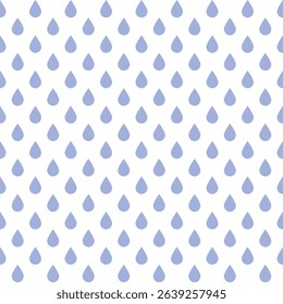 Rain in Blue, Seamless Pattern texture