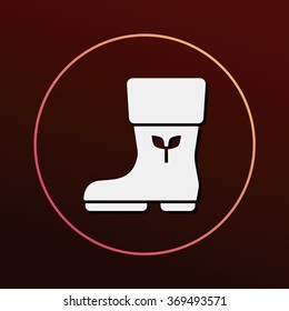 Rain boots icon