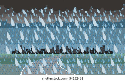 rain city