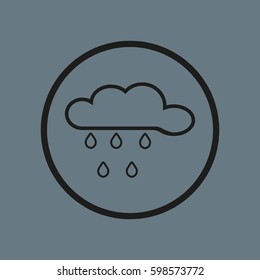 a rain cloud