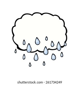 Rain Cloud Cartoon