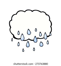 Rain Cloud Cartoon