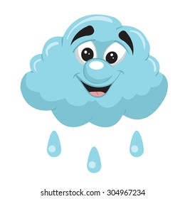 Rain Cloud Cartoon