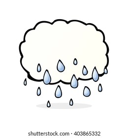 rain cloud cartoon