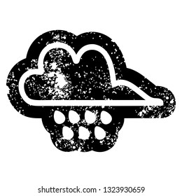 Symbol für Regenwolke