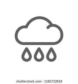 rain , cloud icon