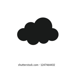 Rain and cloud icon