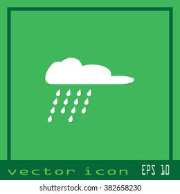 rain cloud icon