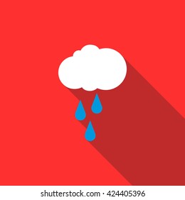 Rain cloud icon