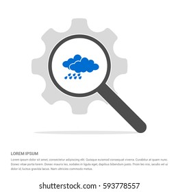 Rain Cloud Icon