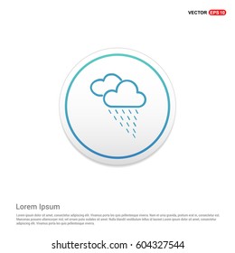 Rain Cloud Icon