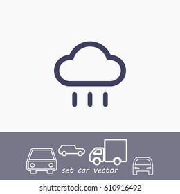 Rain Cloud icon