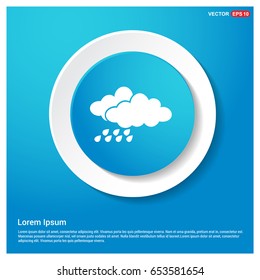 Rain Cloud Icon