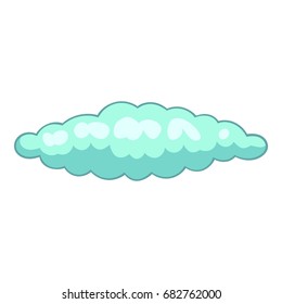 Rain cloud icon. Cartoon illustration of rain cloud vector icon for web design