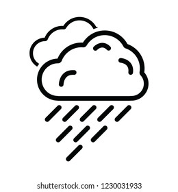 rain cloud icon for web and print rain cloud icon for web and print