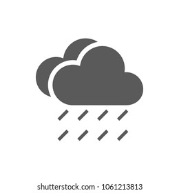 rain cloud sun meteo icon