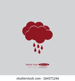 Rain Cloud Vector