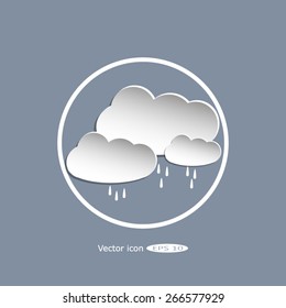 Rain Cloud Vector