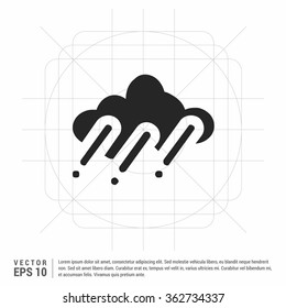 Rain Cloud Vector