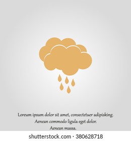 Rain Cloud Vector