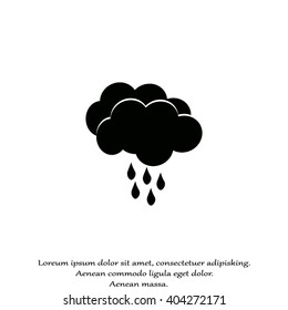 Rain Cloud Vector