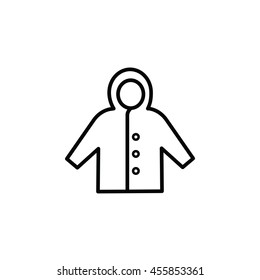 801 Raincoat outline icon Images, Stock Photos & Vectors | Shutterstock