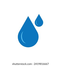 rain drop icon vector illustration.