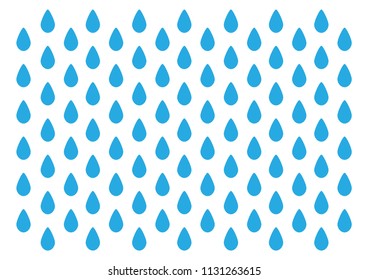 Rain drop pattern