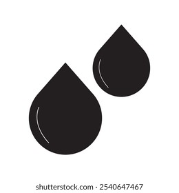rain drop and water drop icon, inks drop, oil drop, drip liquid, milk and drink climate, tear drops icon vector illustration.