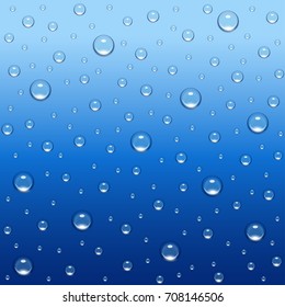 Rain drops abstract background – stock vector svg