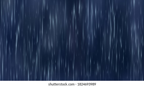 Rain drops background. Rainy weather. Abstract vector Illustration